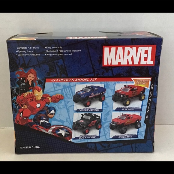 Marvel “Black Widow” Die Cast Model Kit - Picture 2 of 4